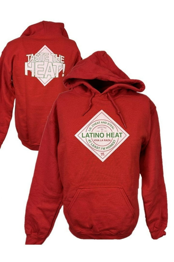 Eddie Guerrero Latino Heat Red Pullover Hoody Sweatshirt