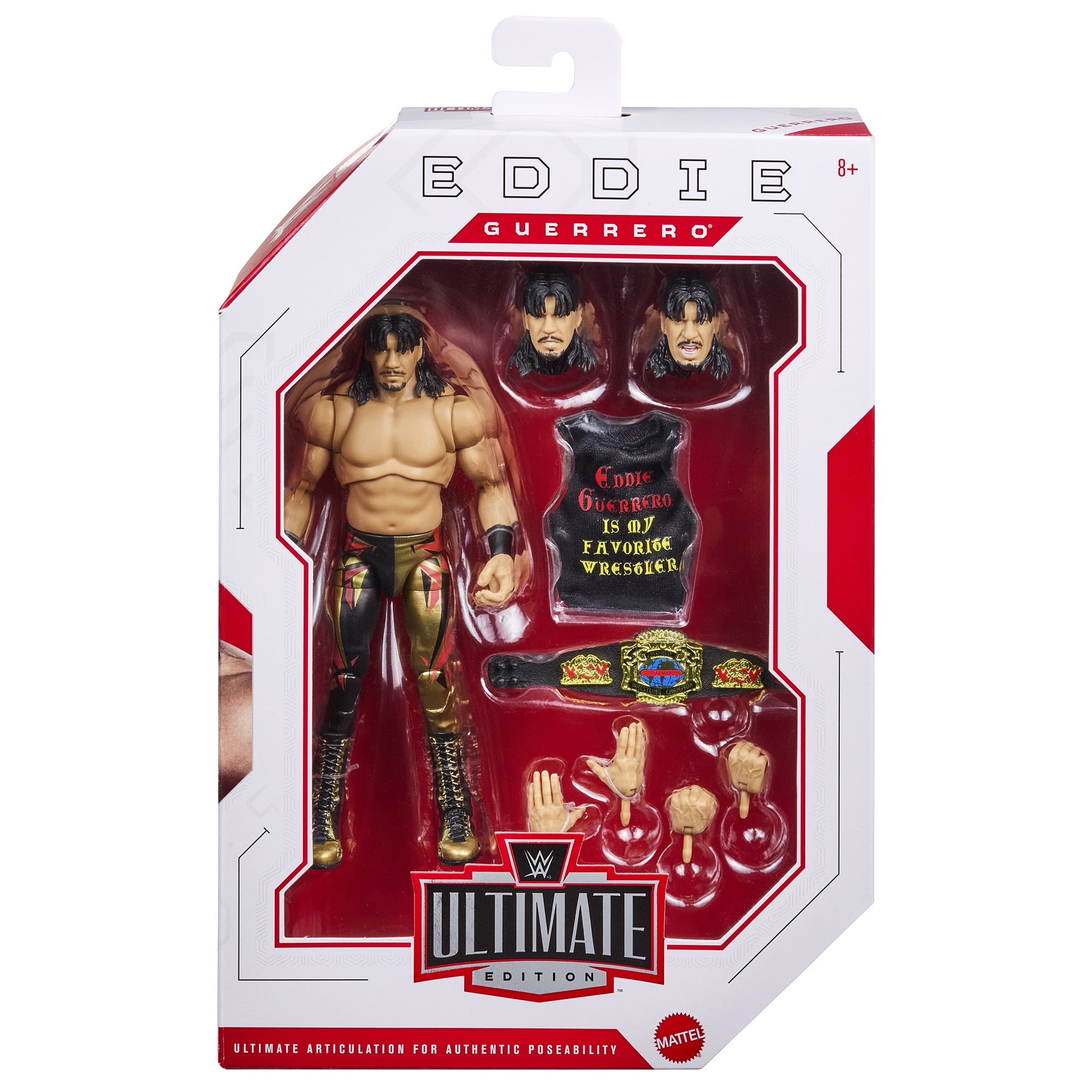 スポーツ WWE Elite Ultimate Eddie Guerrero Eddie Guerrero - WWE Best of Ultimate Edition 9 Mattel WWE Toy