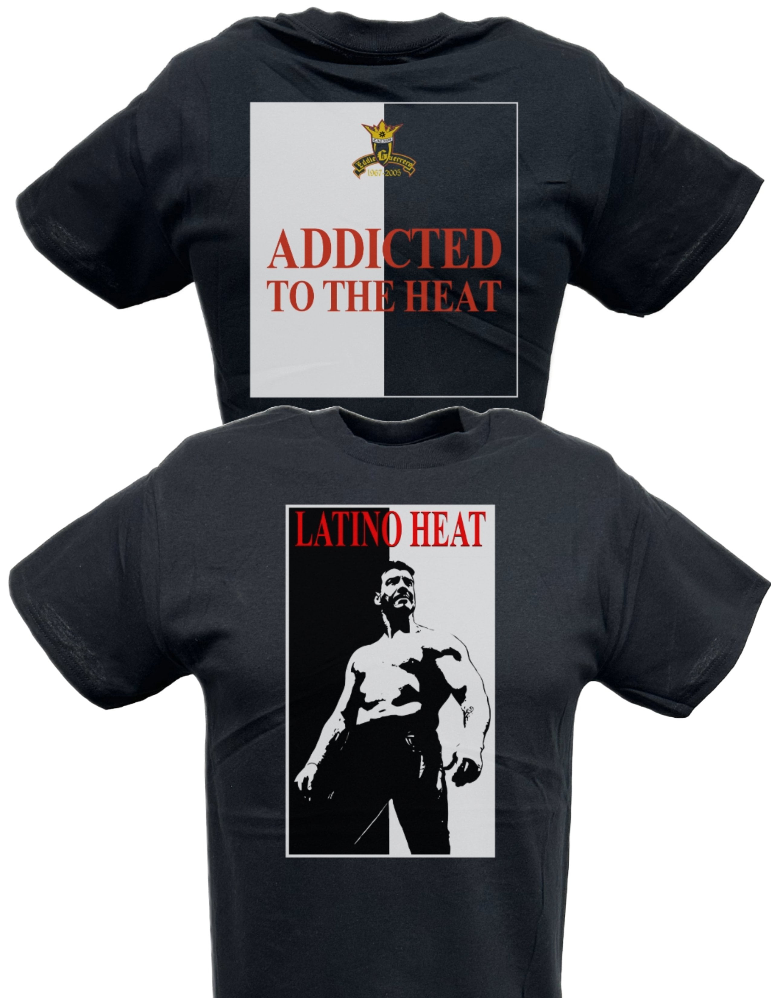 Maglietta Vintage Eddie Guerrero WWE Wrestling Memorial 2005, Bianca Taglia Large
