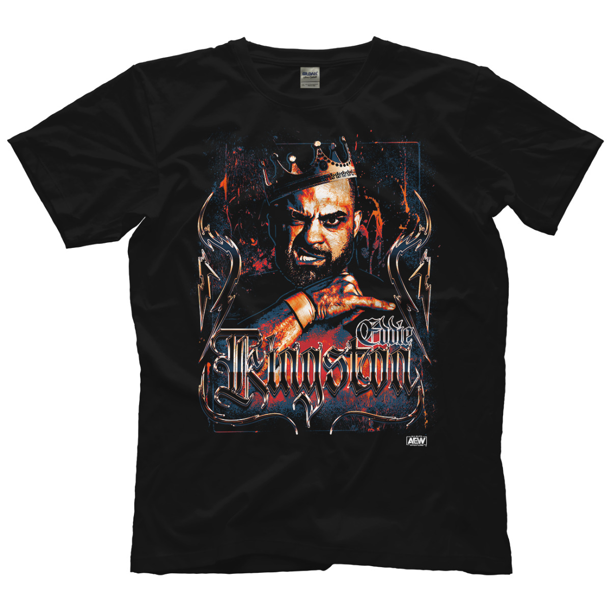 Eddie Kingston Long Live the King AEW Official TShirt