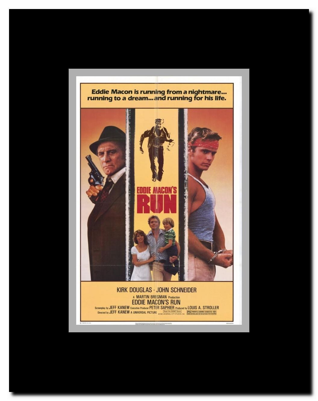 Eddie Macon's Run Framed Movie Poster