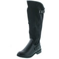 thumbnail image 1 of Eddie Marc Womens Gisel Mid Height Fashion Riding Boot, 1 of 7