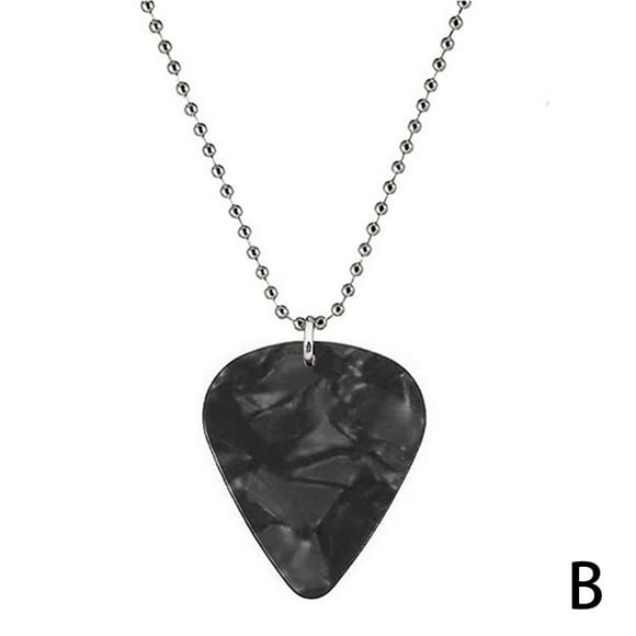 Eddie Munson Guitar Pick Pendant Necklace Fashion Women and Men Red Necklace Jewelry Acessories Gifts A8N5