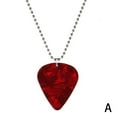 thumbnail image 1 of Eddie Munson Red Guitar Pick Plectrum Ball Necklace-UK U4D3, 1 of 1