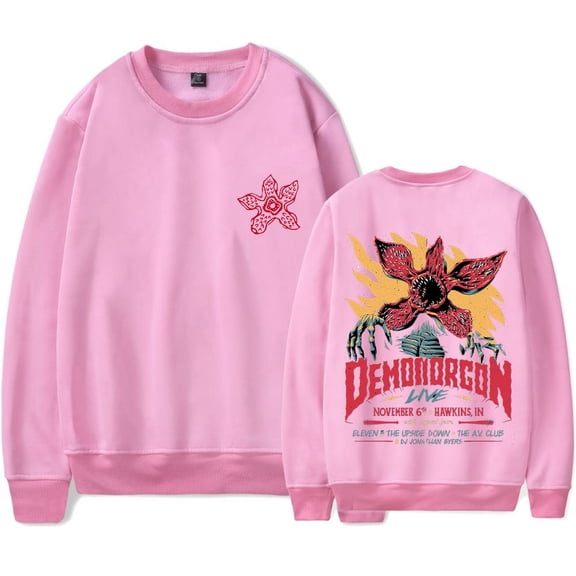 Eddie Munson The Demogorgon  Hooded Drawstring Pocket Sweatshirt Men/women  fashion  Pullover