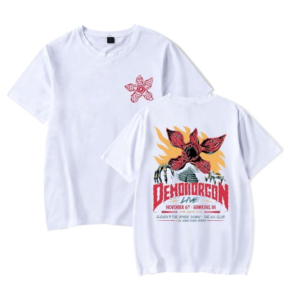 Eddie Munson The Demogorgon tshirt crewneck short sleeve tshirt men/women fashion tops