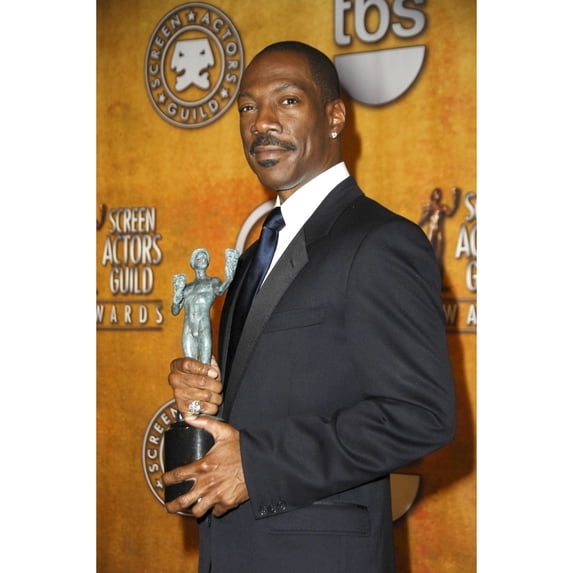 Eddie Murphy In The Press Room For Sag 13Th Annual Screen Actors Guild Awards