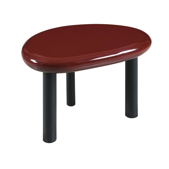 Eddie Red High Gloss End Table