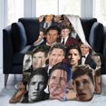 thumbnail image 1 of Eddie Redmayne Blanket Soft and Warm Lightweight Fluffy Throws Blankets Rug Carpet Gift for Beach Yoga Bedroom Living Room Decoration Sofa Camping Trip Dorm Decor All Season, 1 of 6