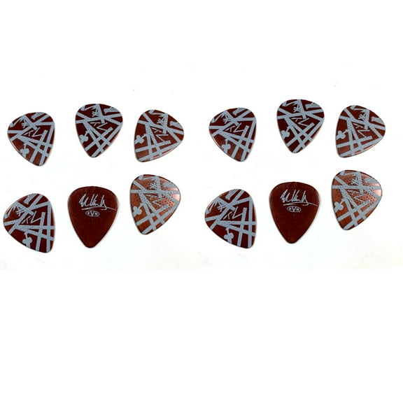 Eddie Van Halen Guitar Picks EVH Shark Max Grip .60mm 12-Pack