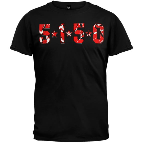 Eddie Van Halen Men's 5150 Soft Short Sleeve T Shirt