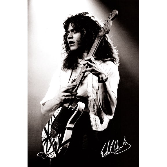 Eddie Van Halen Poster Print (22 x 34)