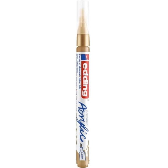 Edding 5300924 Edding Fine Rich Gold Acrylic Markers