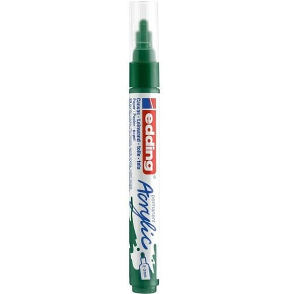 Edding 5100904 Edding Medium Moss Green Acrylic Markers