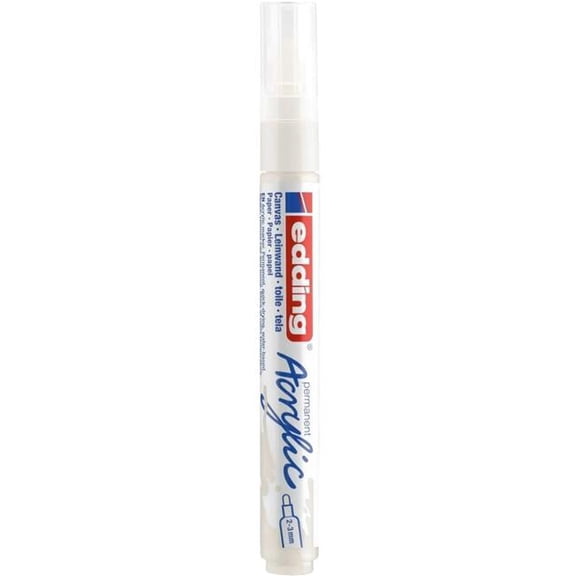 Edding 5100922 Edding Medium Traffic White Acrylic Markers
