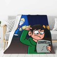 Edds_World Blanket Warm Comfortable Lovely For Womens Mens Kids Family
