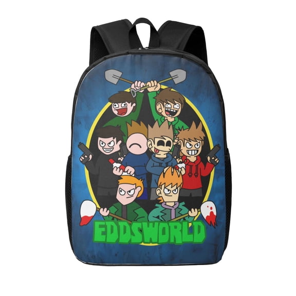 Eddsworld Backpack 17 Inch Large Capacity Casual Bag Lightweight Daypack Laptop Bag Travel Hiking Camping
