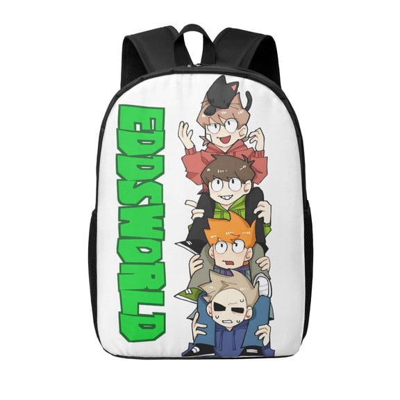 Eddsworld Backpack 17 Inch Large Capacity Casual Bag Lightweight Daypack Laptop Bag Travel Hiking Camping