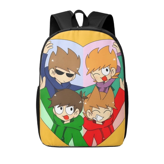 Eddsworld Backpack 17 Inch Large Capacity Casual Bag Lightweight Daypack Laptop Bag Travel Hiking Camping