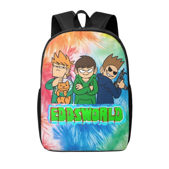 Eddsworld Backpack 17 Inch Large Capacity Casual Bag Lightweight Daypack Laptop Bag Travel Hiking Camping