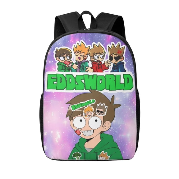 Eddsworld Backpack 17 Inch Large Capacity Casual Bag Lightweight Daypack Laptop Bag Travel Hiking Camping