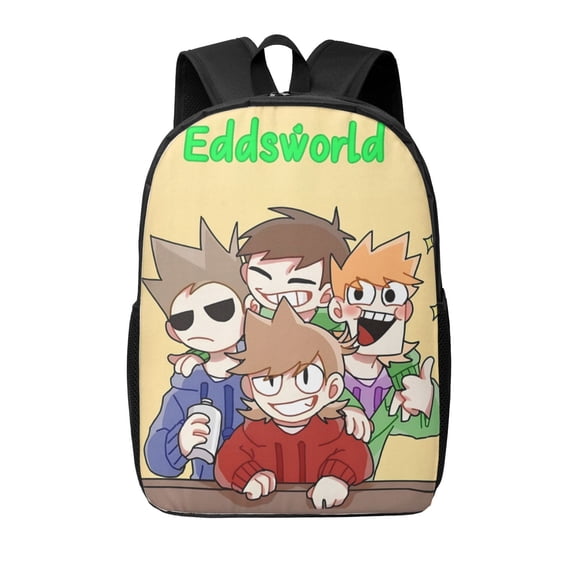 Eddsworld Backpack 17 Inch Large Capacity Casual Bag Lightweight Daypack Laptop Bag Travel Hiking Camping