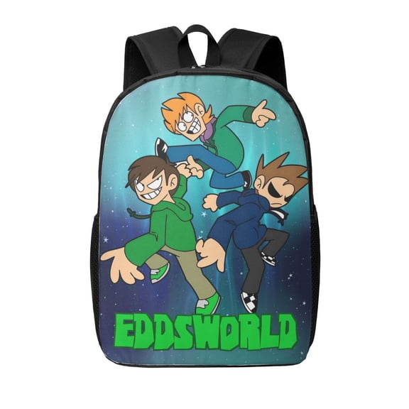 Eddsworld Backpack 17 Inch Large Capacity Casual Bag Lightweight Daypack Laptop Bag Travel Hiking Camping