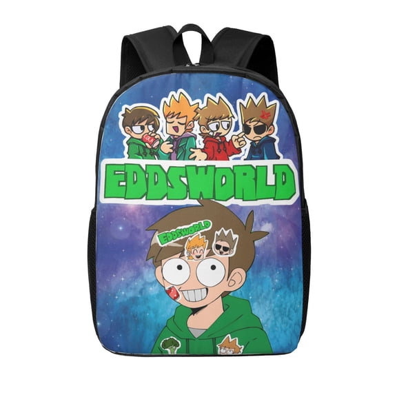 Eddsworld Backpack 17 Inch Large Capacity Casual Bag Lightweight Daypack Laptop Bag Travel Hiking Camping