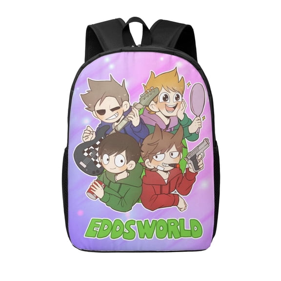 Eddsworld Backpack 17 Inch Large Capacity Casual Bag Lightweight Daypack Laptop Bag Travel Hiking Camping