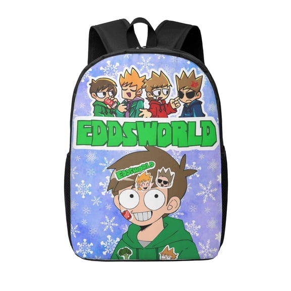 Eddsworld Backpack 17 Inch Large Capacity Casual Bag Lightweight Daypack Laptop Bag Travel Hiking Camping