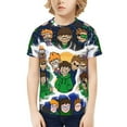 thumbnail image 1 of Eddsworld Kids T-Shirt 3d Printed Graphic T-Shirts Boys And Girls Short Sleeve Shirts For Youth Kids Medium, 1 of 8