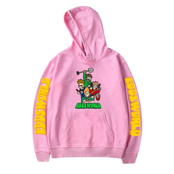 Eddsworld Merch Unisex Cotton-Blend Long Sleeve Casual Pullover Hoodie