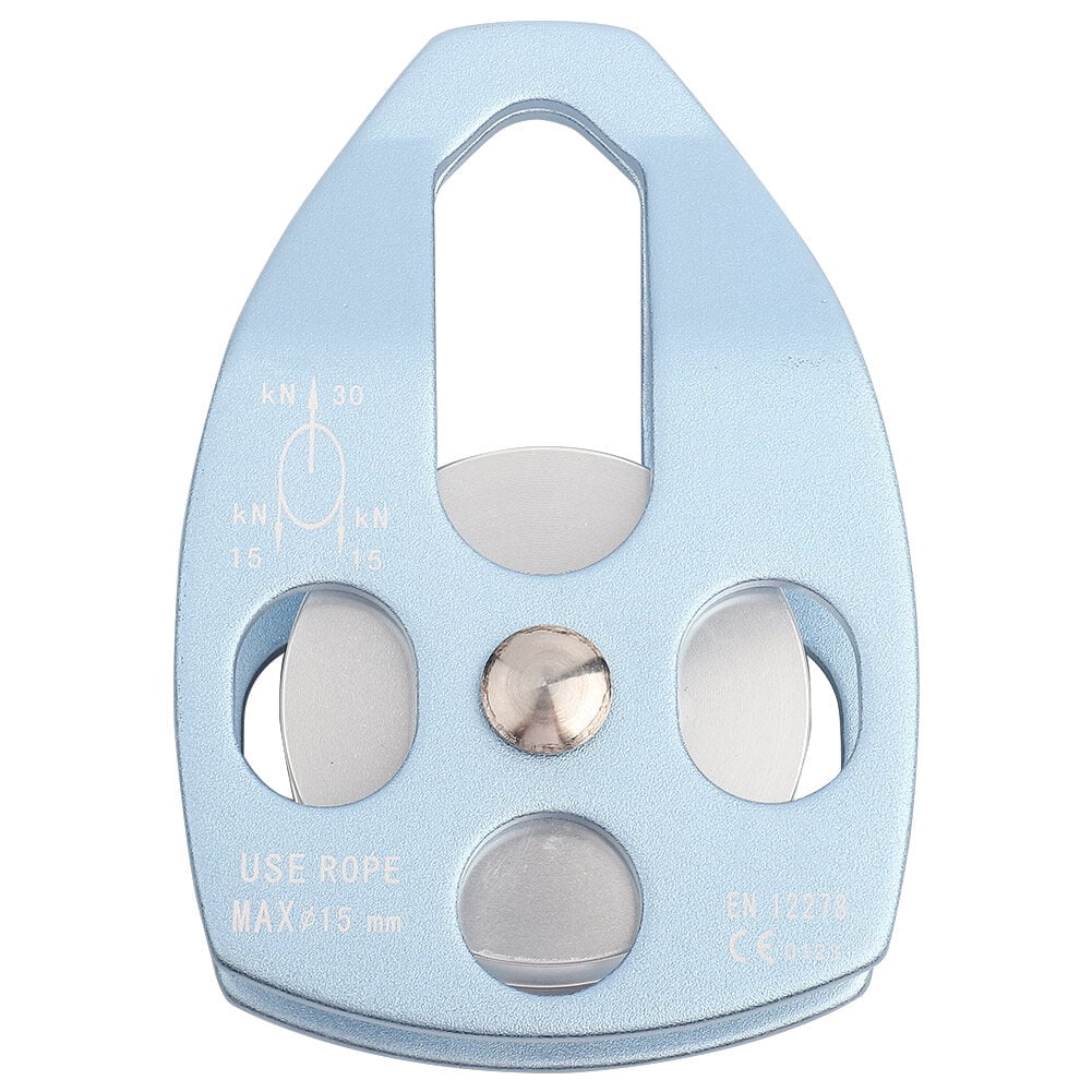 Eddwiin 28KN Climbing Pulley Mountaineering Climbing Rope Pulley