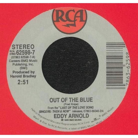 Eddy Arnold - Out Of The Blue - 7"