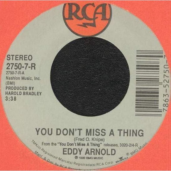 Eddy Arnold - You Don't Miss A Thing - 7"