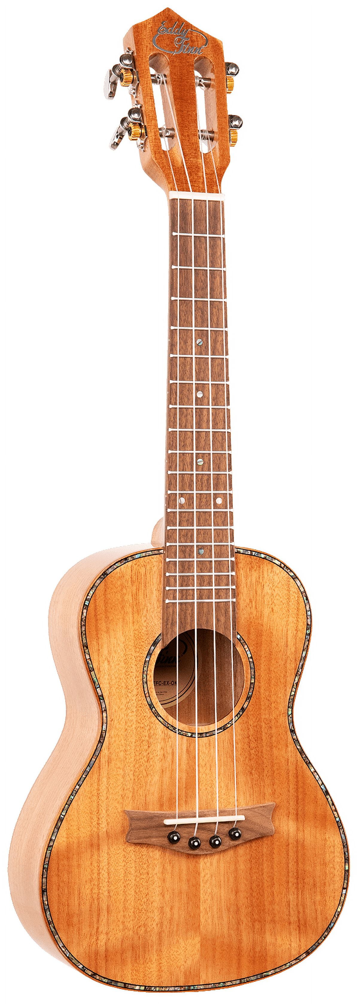 Eddy Finn Expression Series Concert Ukulele with Gig Bag, Okoume