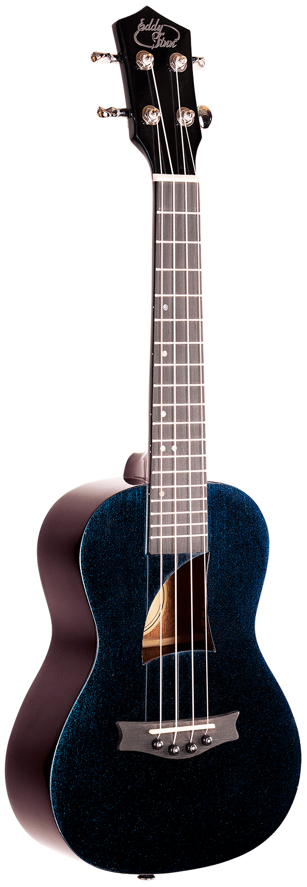 Eddy Finn Ocean King Series Concert Ukulele with Gig Bag, Leviathan Green