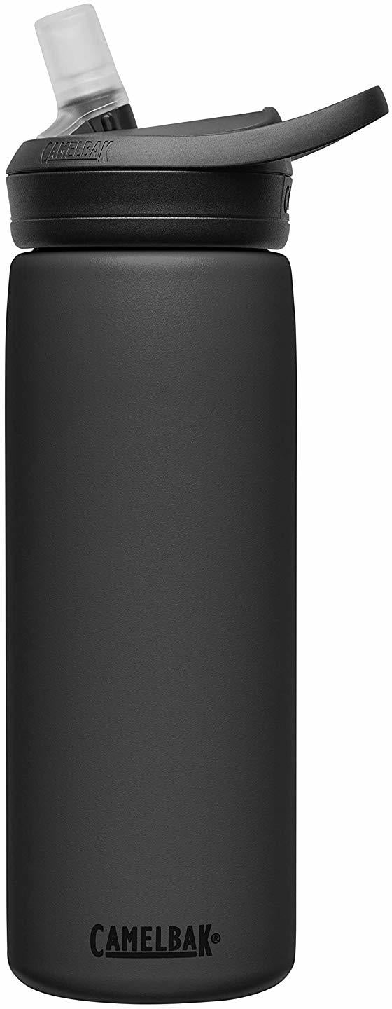 CamelBak Fit Cap Stainless Steel 20 oz. Water Bottle BLACK NEW VACUUM  INSULATED