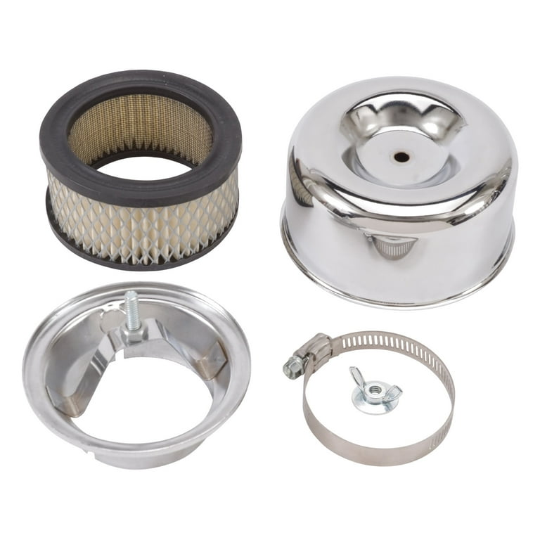 Edelbrock Chrome Round Air Cleaner - 94 2BBL Carb Edelbrock Chrome Round Air Cleaner - 94 2BBL Carb