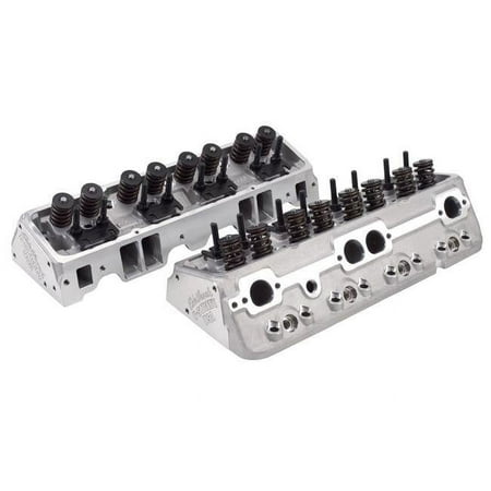 Edelbrock 2240 E-Street Cylinder Head with Installation Kit for Chevrolet Small Block Generation I