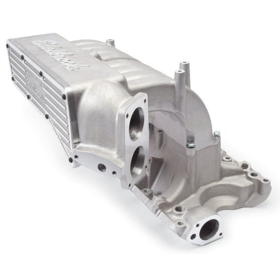 Edelbrock 3881 Performer Series Intake Manifold; w/EGR; Idle-5500 rpm; Modern Design; Street/Hi Performance Use; Fits select: 1988-1996 FORD F250, 1996 FORD F150