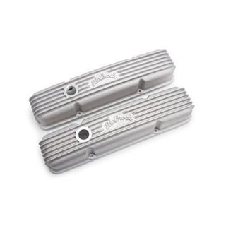 Edelbrock Valve Cover Kit Classic Finned SBC 59-86 Edelbrock Valve Cover Kit Classic Finned SBC 59-86