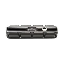 Edelbrock SBM Classic Finned Valve Covers - Black Edelbrock SBM Classic Finned Valve Covers - Black