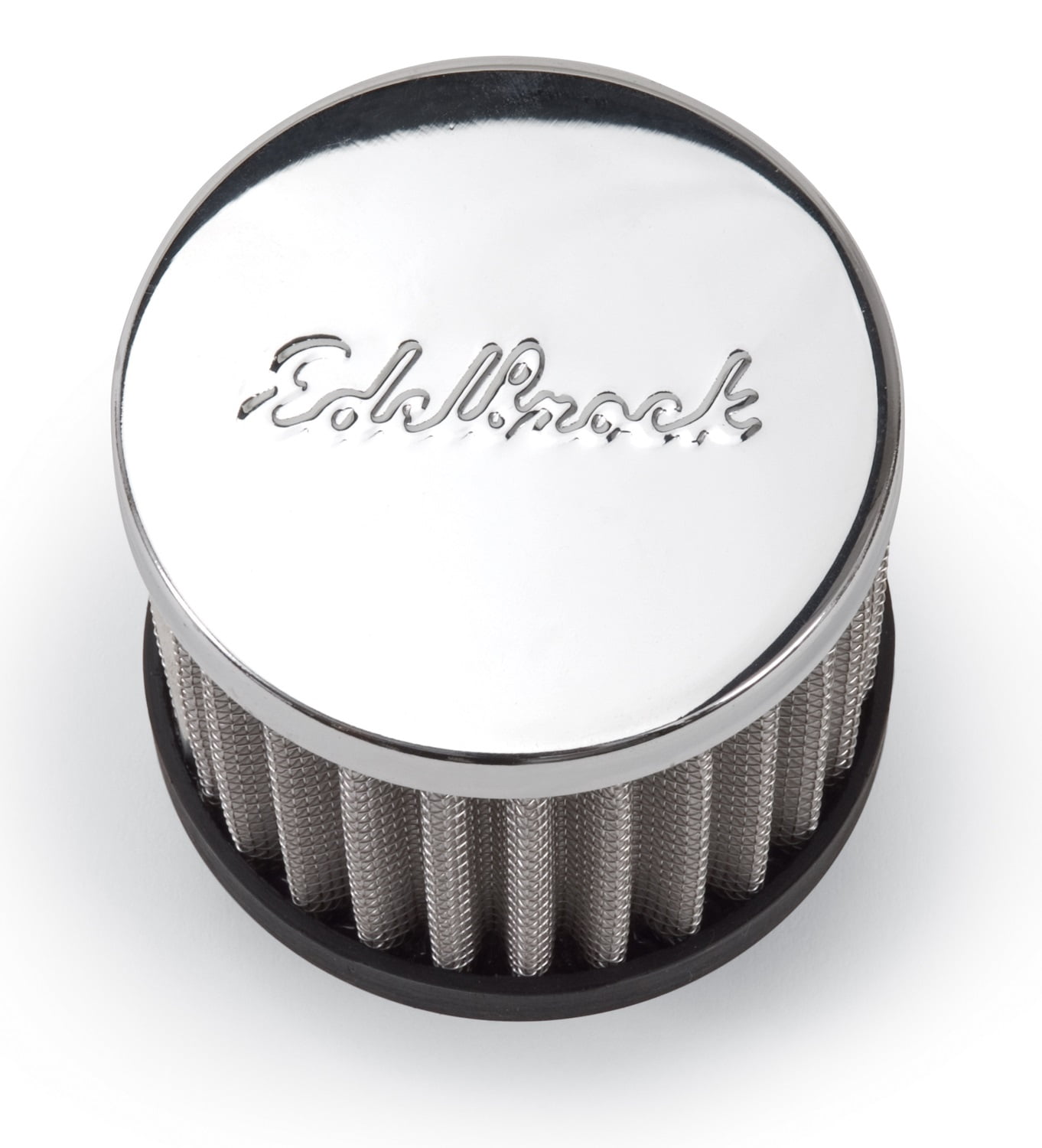 Edelbrock Valve Cover Breather 10mm Inlet Black/Chrome Edelbrock Valve Cover Breather 10mm Inlet Black/Chrome