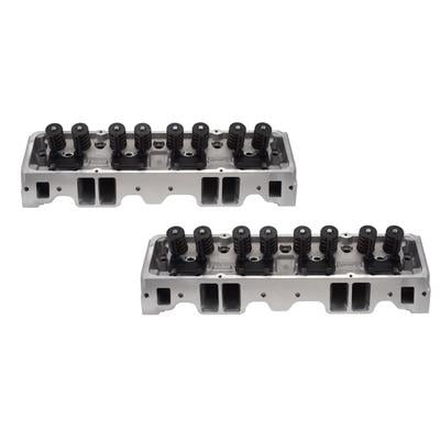 Edelbrock SBC E-Street Cylinder Heads - 2.02/1.60 S/P Edelbrock SBC E-Street Cylinder Heads - 2.02/1.60 S/P