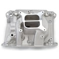 thumbnail image 1 of Edelbrock 5486 Performer Buick V6 Intake Manifold; Satin Finish; Non-EGR; Idle-5500rpm; 79 And Later Buick 231/252 cid; For 4 bbl Carbs; w/Late Model Cyl/ Heads;, 1 of 3