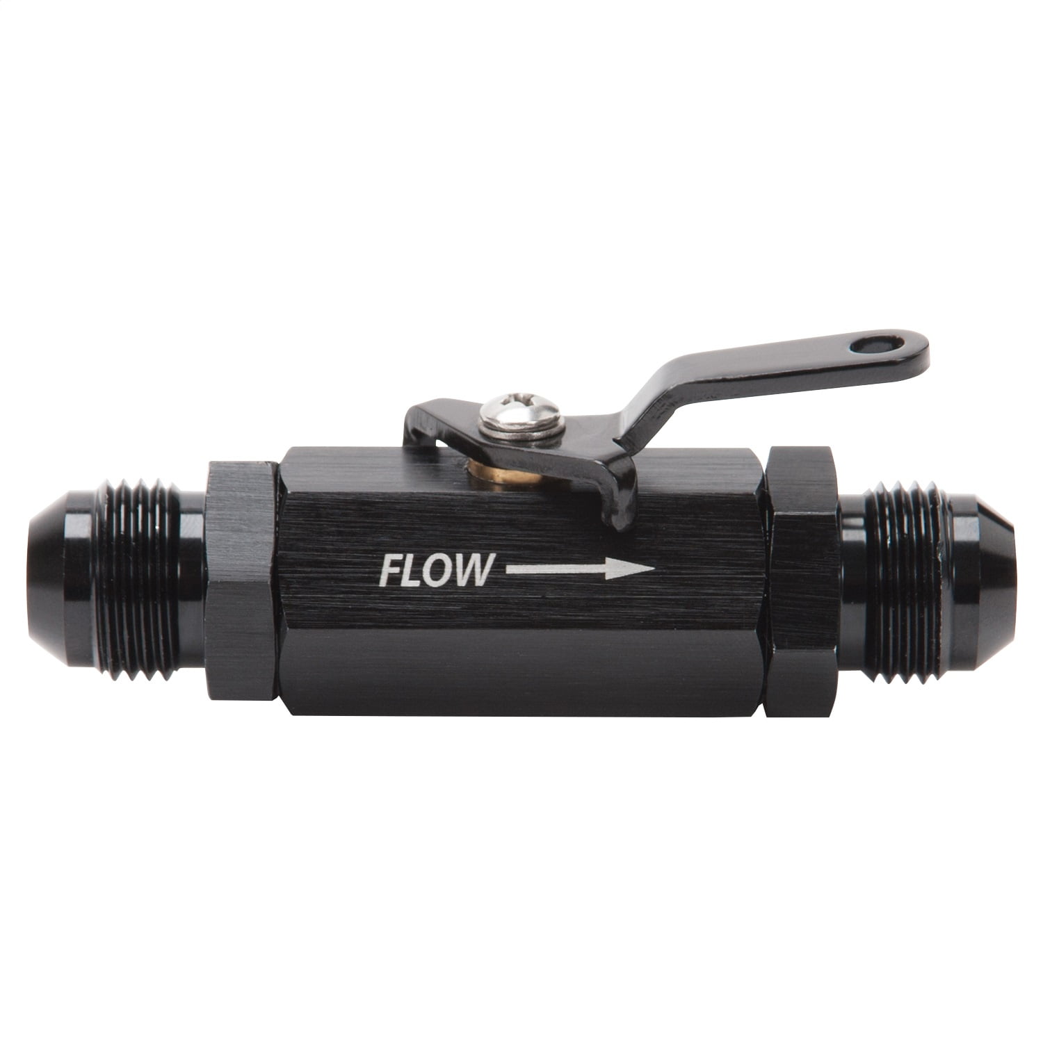 Russell Shutoff Valve 8an Male Black Finish 650643 Russell Shutoff Valve 8an Male Black Finish 650643