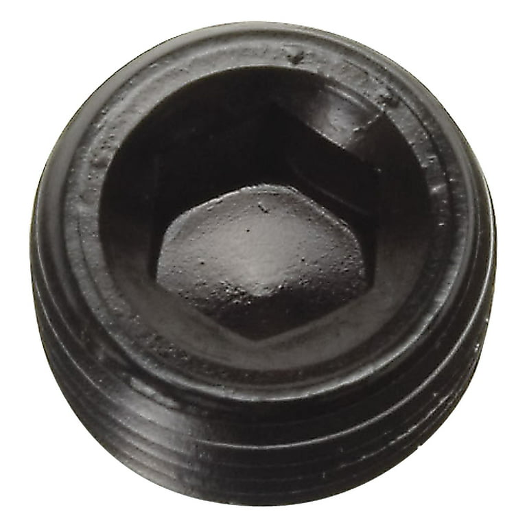 Russell 1/8 NPT Pipe Plug Allen Socket Black 662033 Russell 1/8 NPT Pipe Plug Allen Socket Black 662033