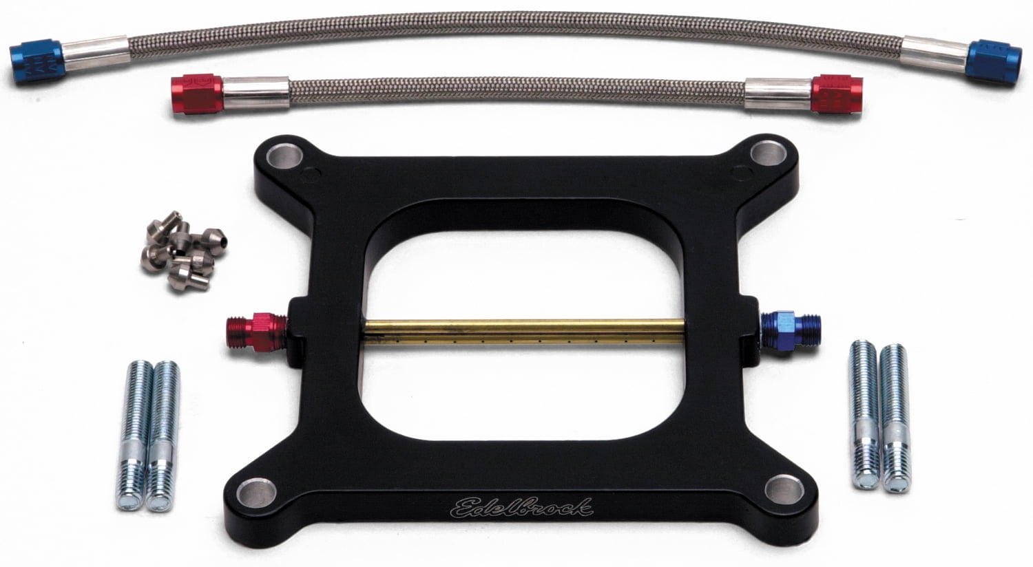 Edelbrock 70011 Nitrous Plate Kit; Nitrous Oxide Plate