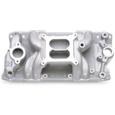 Edelbrock SBC Performer RPM A/G Manifold - 262-400 Edelbrock SBC Performer RPM A/G Manifold - 262-400
